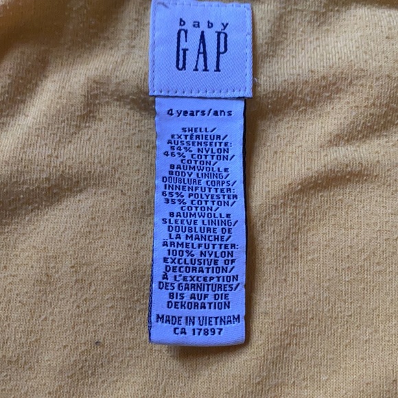 Gap Kids Boys Fall/Spring Jacket Sz 4 - Picture 4 of 6